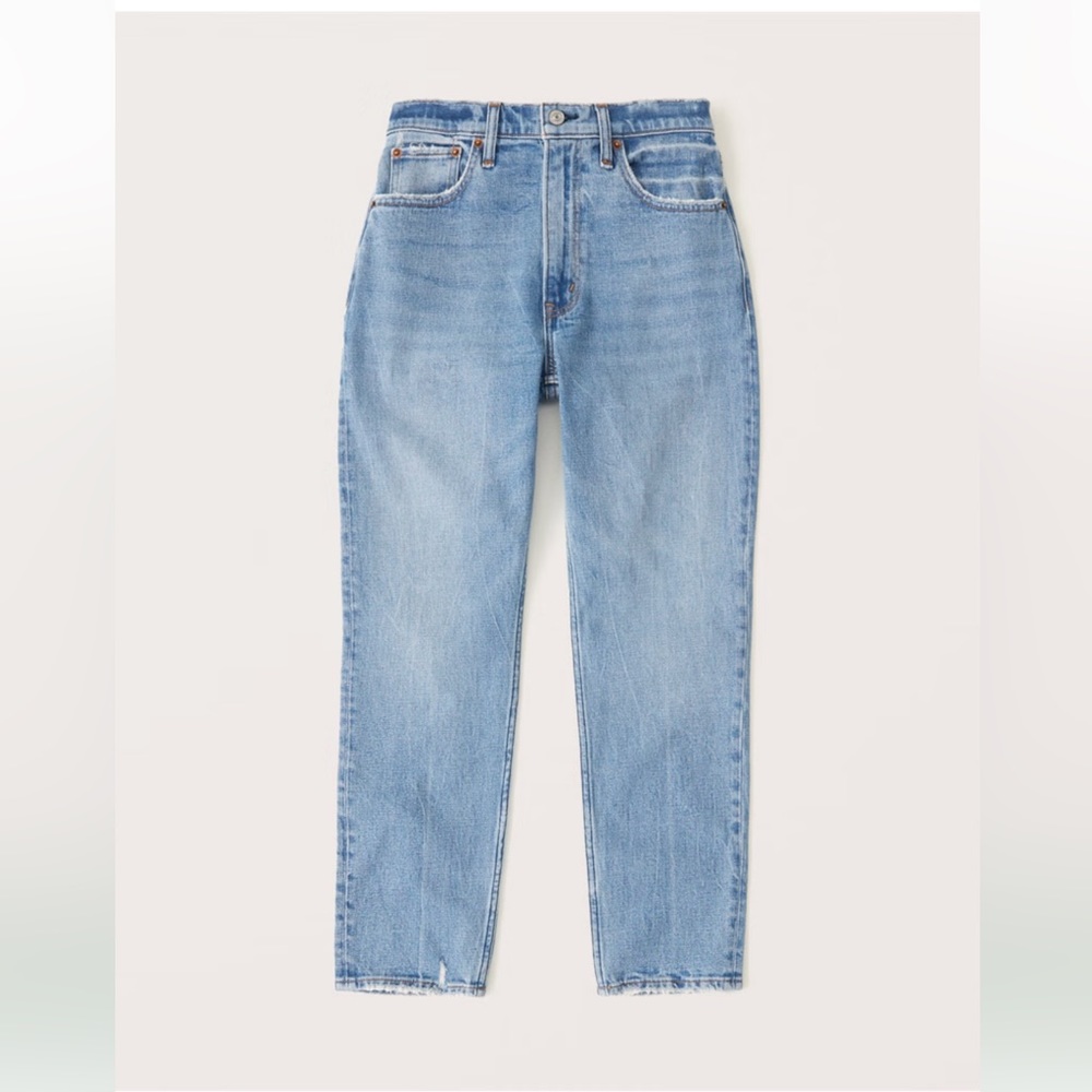 New without tags - Abercrombie & Fitch Curve Love The Mom High Rise Long